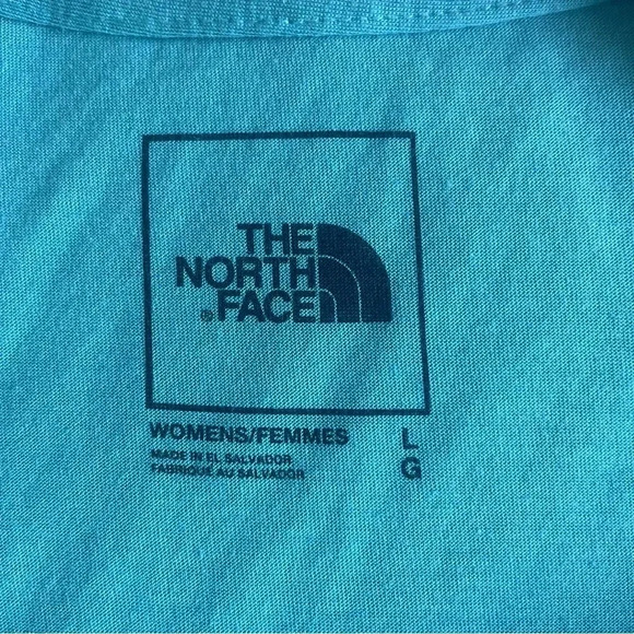The North Face Women's Teal Crop Top - Picture 4 of 8